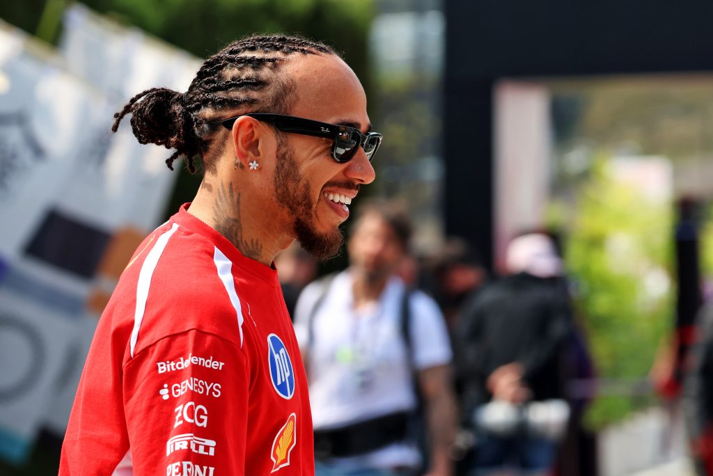Lewis Hamilton in Japan.