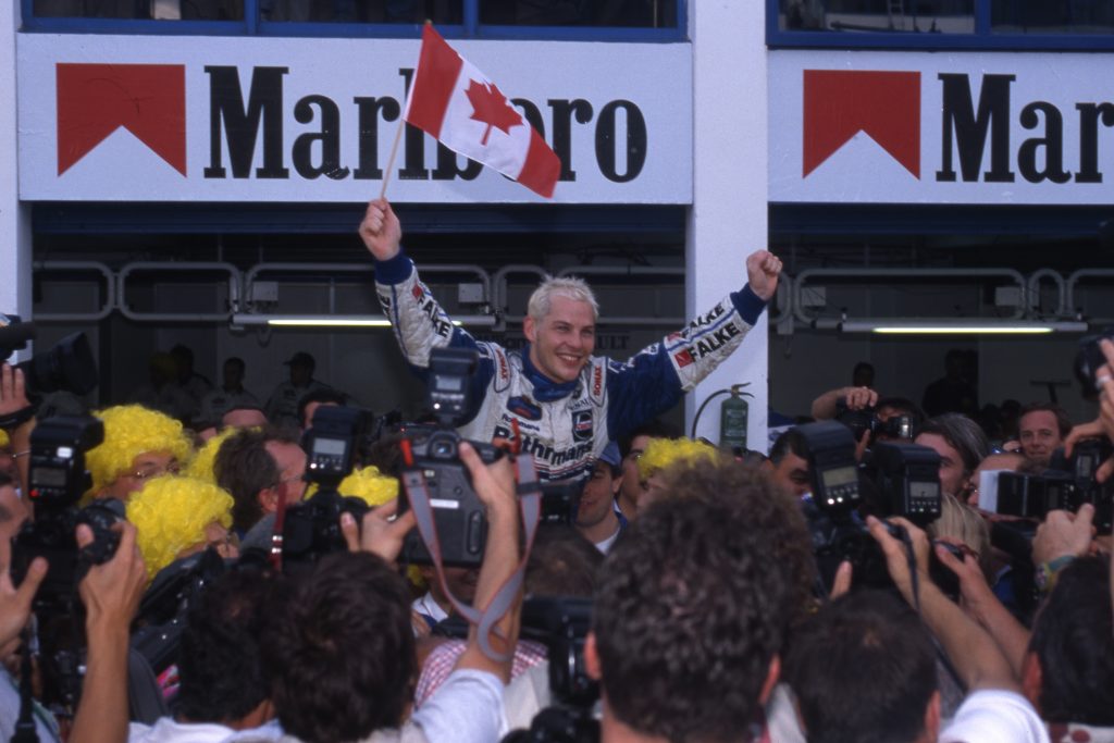 Jacques Villeneuve wird Weltmeister.