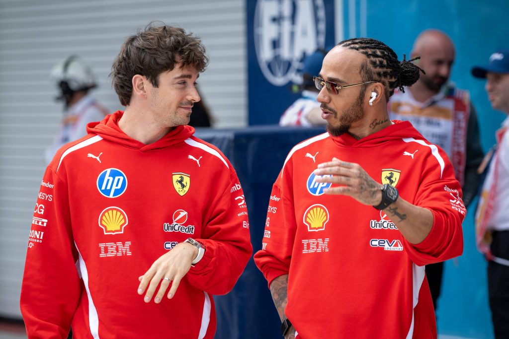 Leclerc und Hamilton