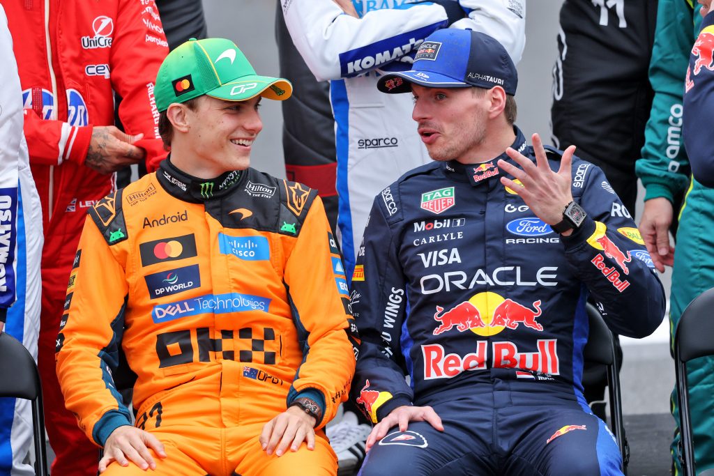 Oscar Piastri und Max Verstappen