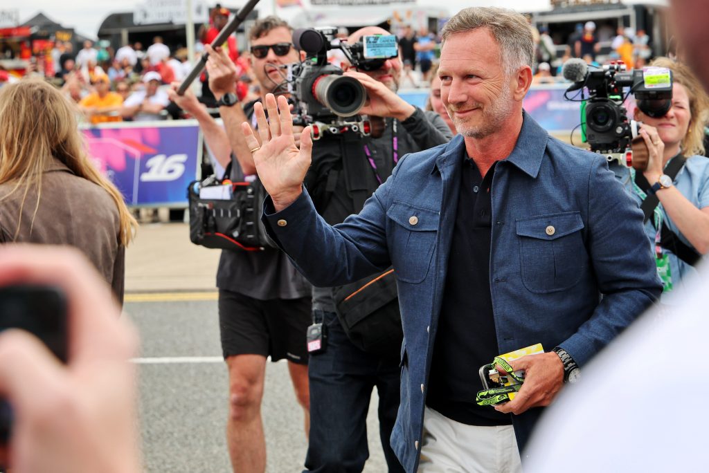 Christian Horner in Silverstone 2026
