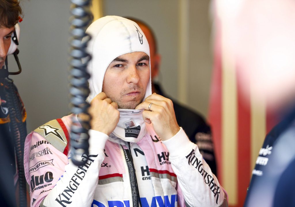 Sergio Perez bei Force India