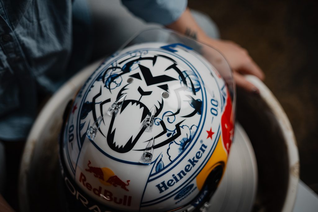 Max Verstappen, besonderer Helm für Zandvoort