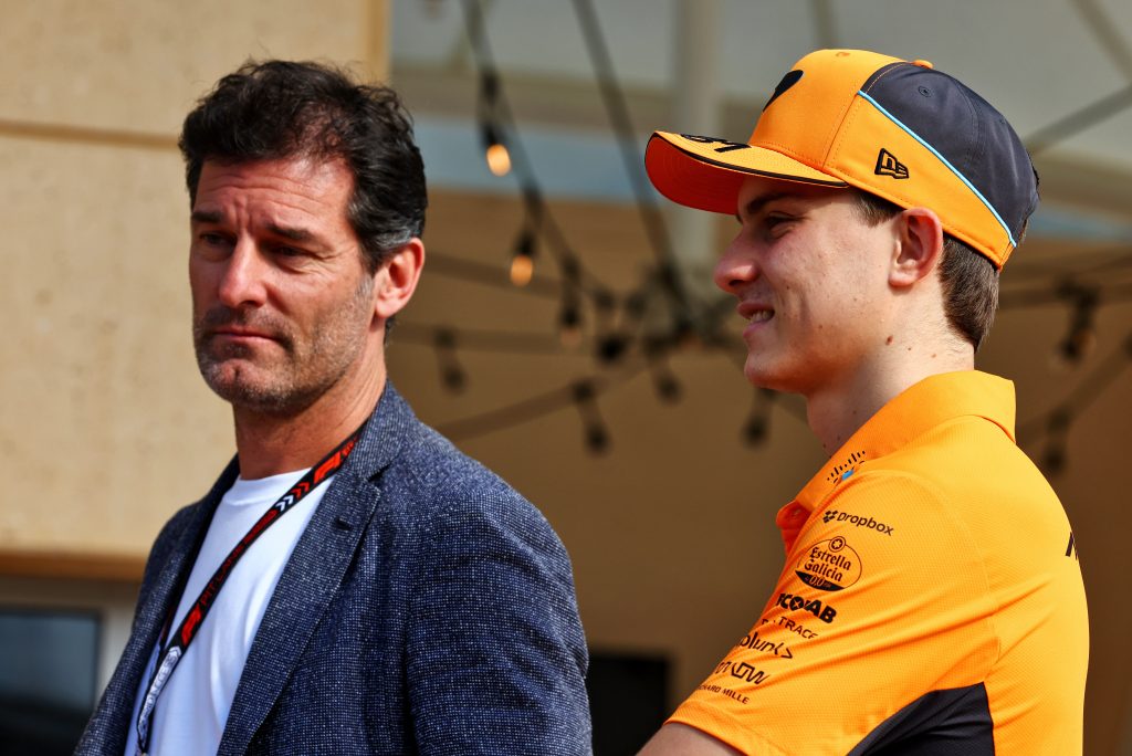 Mark Webber und Oscar Piastri