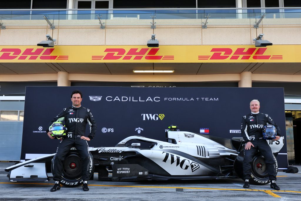 Sergio Perez und Valtteri Bottas