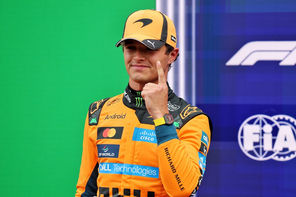Lando Norris, Pole Sitter in Zandvoort