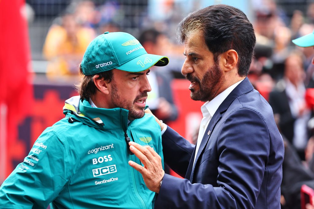 Mohammed bin Sulayem und Fernando Alonso