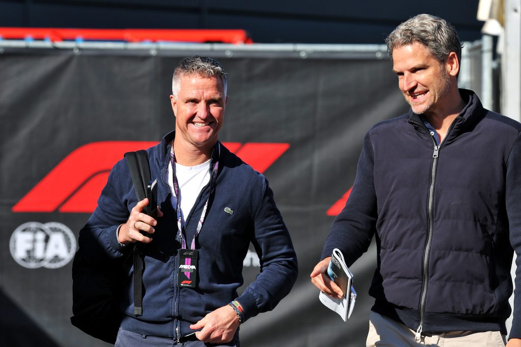 Ralf Schumacher und Peter Hardenacke