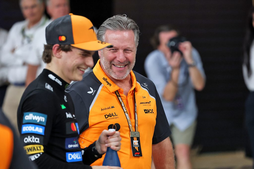 Zak Brown und Oscar Piastri