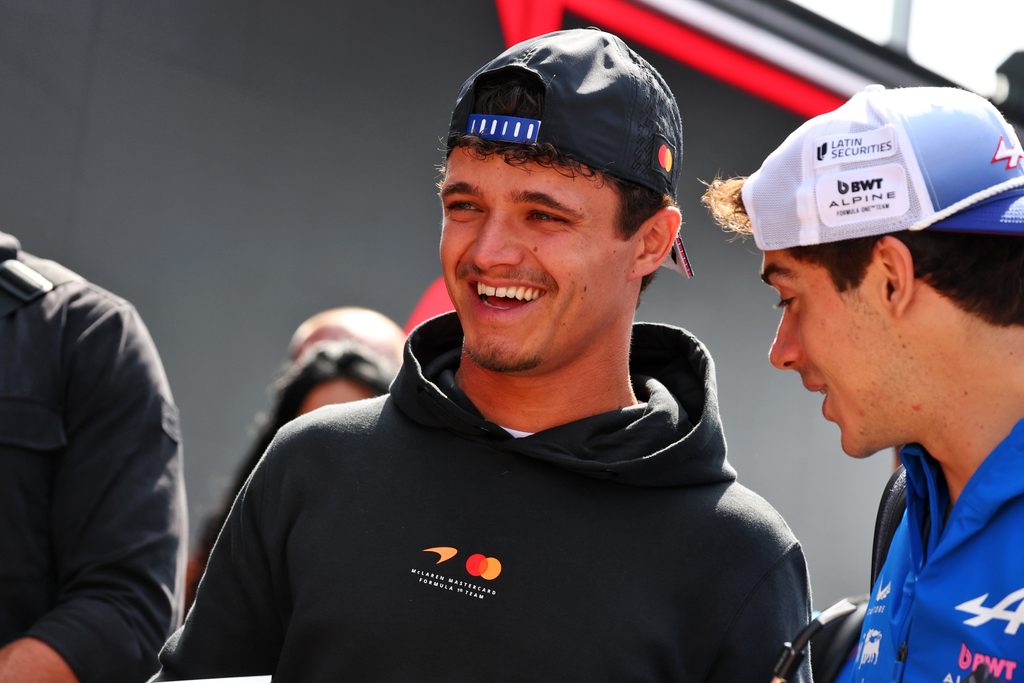 Lando Norris und Franco Colapinto