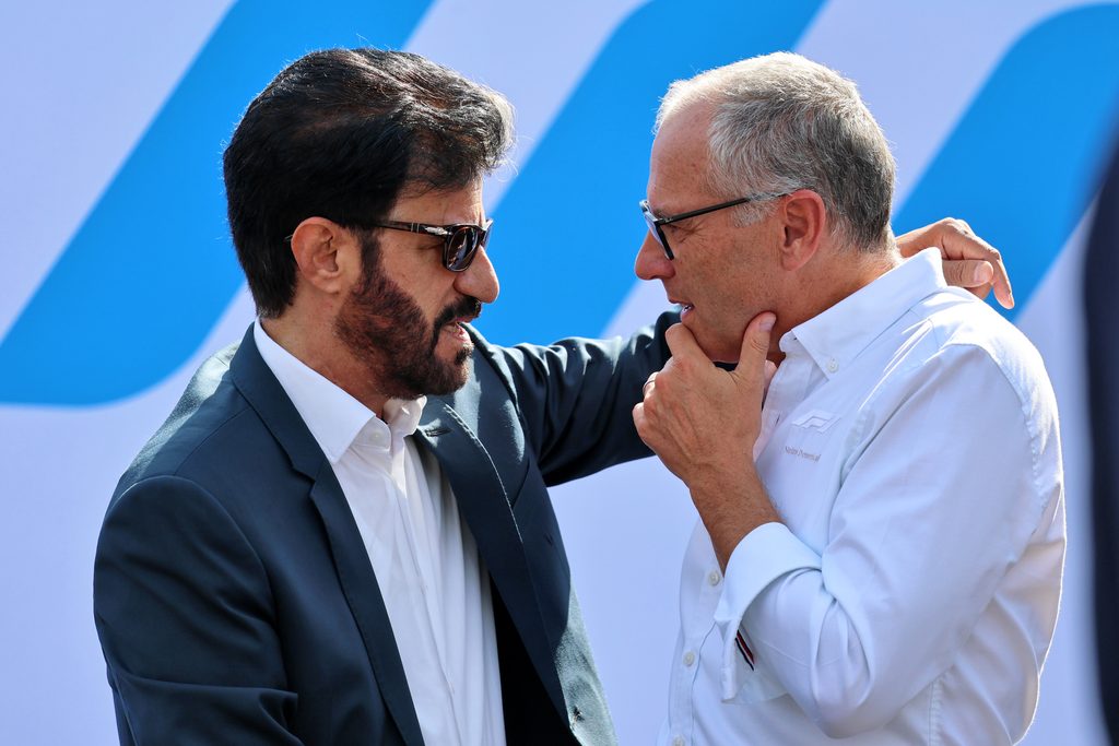 Ben Sulayem und Stefano Domenicali