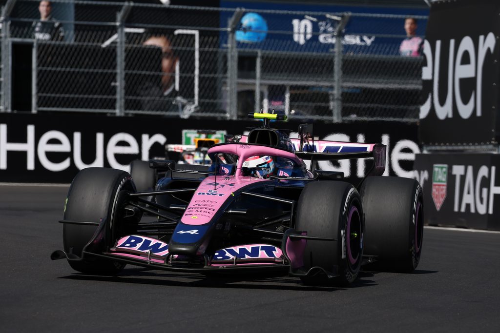 Alpine mit BWT als Sponsor