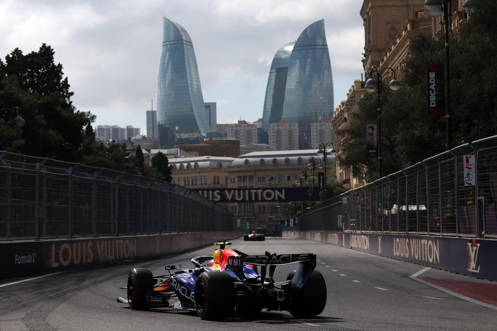 Isack Hadjar, Qualifying in Baku