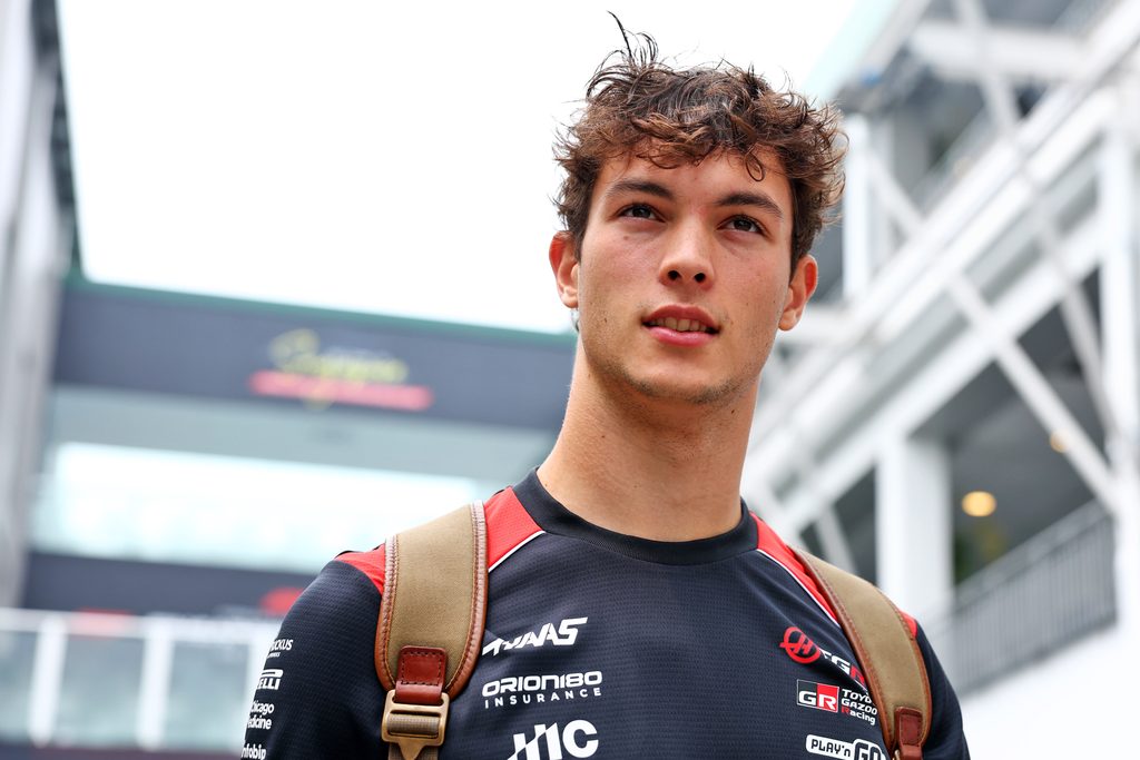 Haas-Pilot Oliver Bearman
