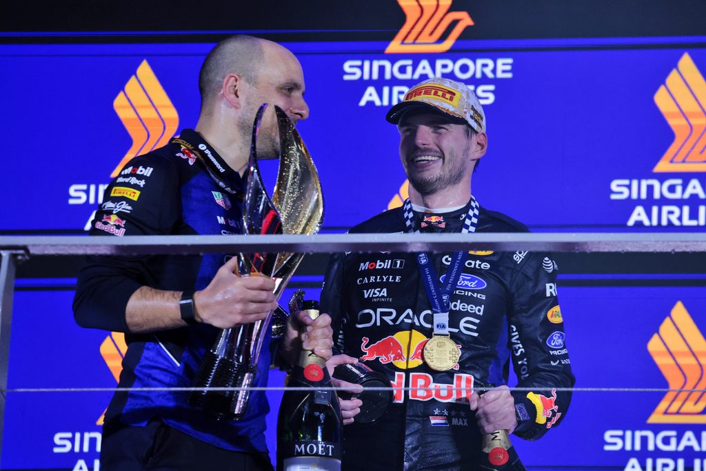 Max Verstappen und Gianpiero Lambiase